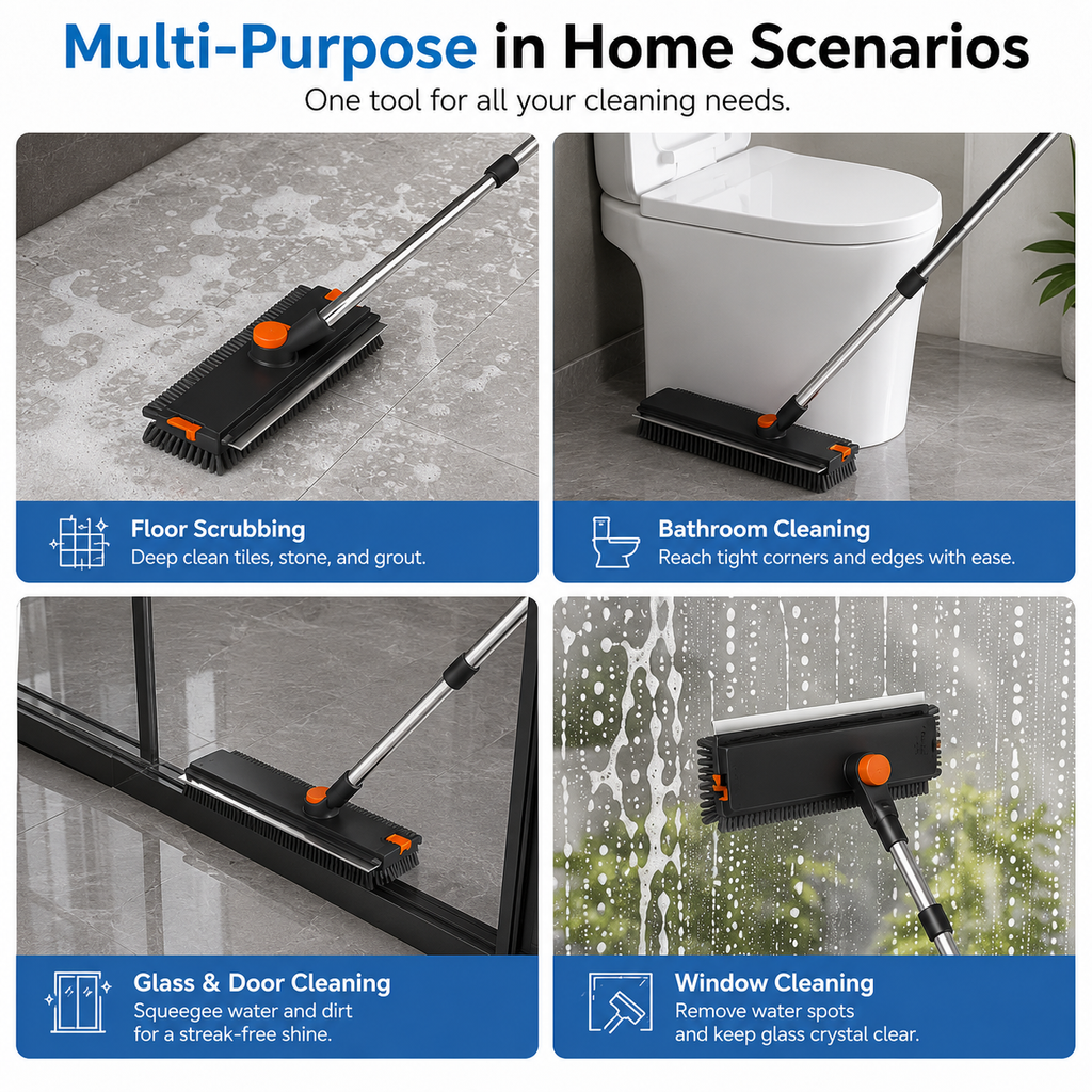 nestfresh™ 4 in 1 Floor Scrub Brush1`